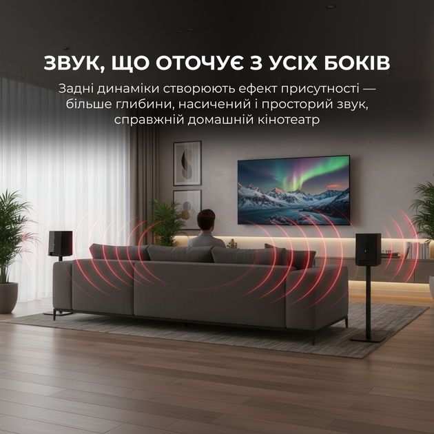 Акустична система Sharp CP-AWS2001 - Фото 3 Акустична система Sharp CP-AWS2001 - зображення 3