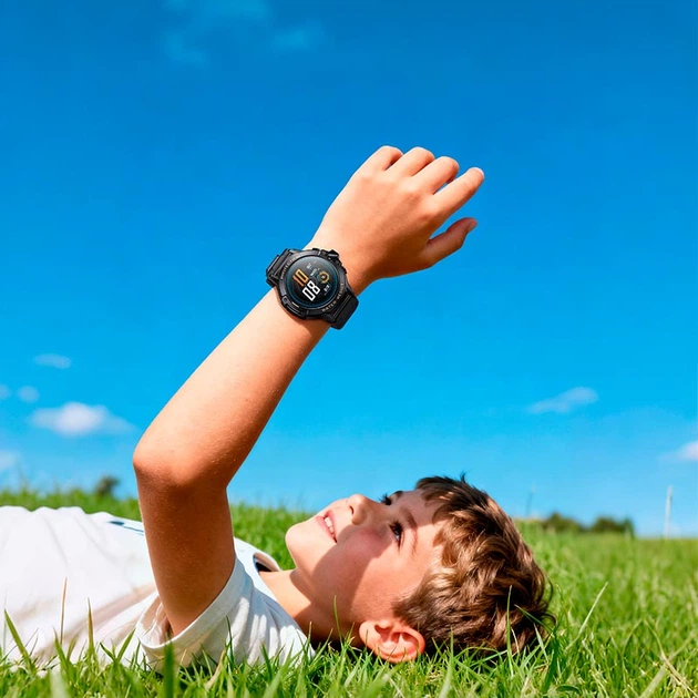 Детские смарт-часы HOCO children phone watch Y107 IP54 |1.83" LCD, 4G, WiFi/GPS/LBS positionning| Black - изображение 3