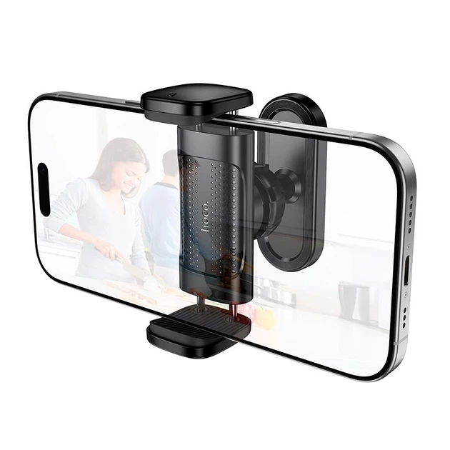 Тримач HOCO Supporter desktop stand HD12 (multi-scene) |4.5-7"| Black - Фото 4 Тримач HOCO Supporter desktop stand HD12 (multi-scene) |4.5-7"| Black - зображення 4