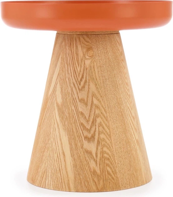 Ława Halmar GINA 40 cm Naturalny/Cynamon (5905248135833) - obraz 3