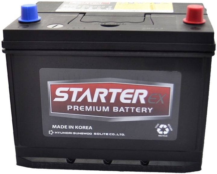 Автомобильный аккумулятор STARTER EX Japan 85Ah (-/+) (730CCA ...