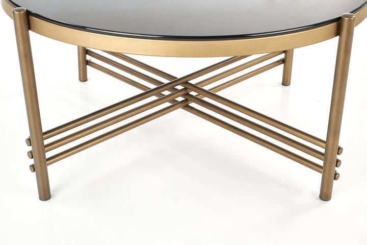 Ława Halmar ISMENA 80 cm Złoty (5905248107595) - obraz 3