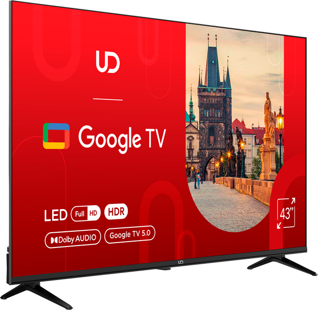 Телевізор UD 43" 43GFC5210 - Фото 2 Телевізор UD 43" 43GFC5210 - зображення 2