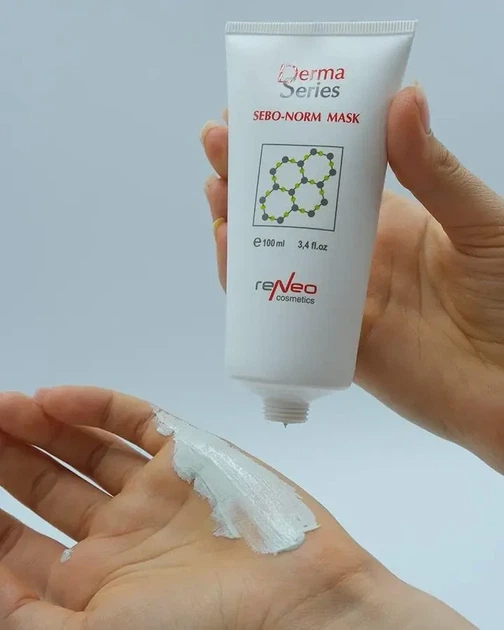 Себорегулирующая маска для лица с успокаивающим эффектом Derma Series Sebo-Norm Mask 100 мл - изображение 2
