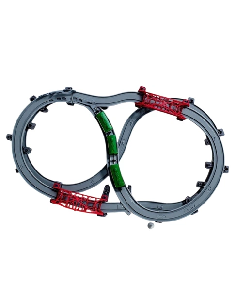 Kolejka elektryczna Woopie Lokomotywa Cargo 128 elementów (5906280657475) - obraz 3