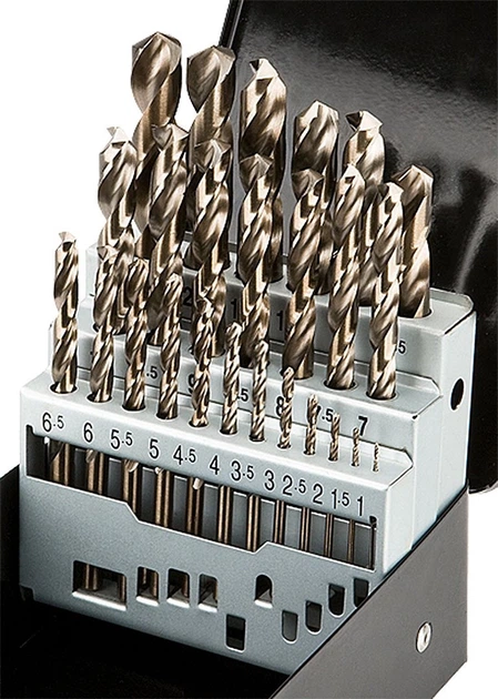 Набір свердел по металу Neo Tools 25 шт. (5906692009091) - зображення 2