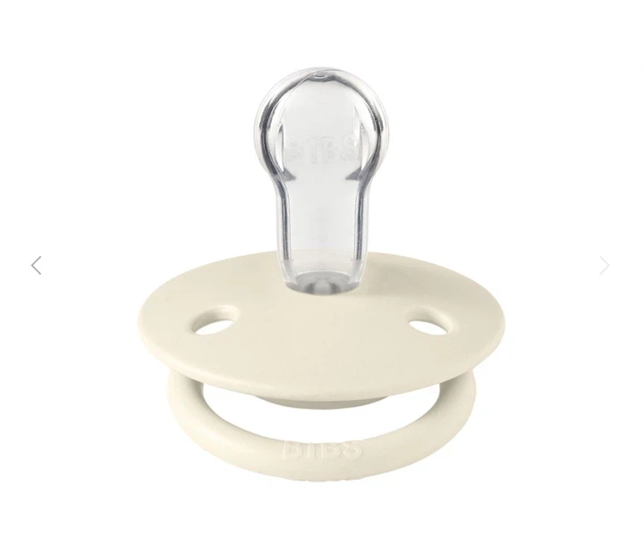 Пустушка BIBS 0-3 years De Lux Silicone Round - Ivory - Фото 4 Пустушка BIBS 0-3 years De Lux Silicone Round - Ivory - изображение 4