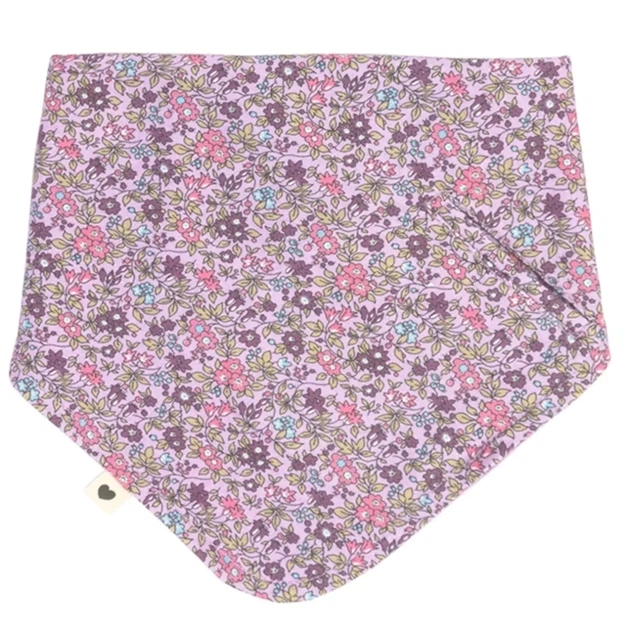 Нагрудник BIBS x Liberty Bandana Bib – Chamomile Lawn Violet Sky - зображення 4