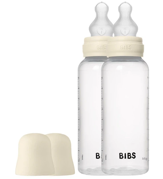 Набір дитячих пляшечок BIBS Grow Round Silicone 270 мл – Ivory, 2 шт - Фото 1 Набір дитячих пляшечок BIBS Grow Round Silicone 270 мл – Ivory, 2 шт - изображение 1