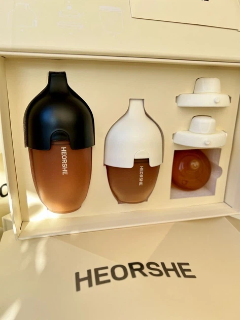 Набір пляшечок для годування HEORSHE Black/White Bottles 5 од. - изображение 9