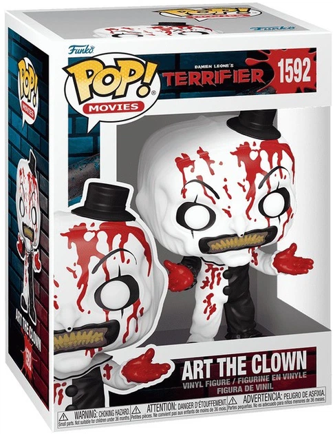 Figurka Funko POP! Terrifier 2 Art the Clown 10.7 cm 80707 (889698807074) - Zdjęcie 1 Figurka Funko POP! Terrifier 2 Art the Clown 10.7 cm 80707 (889698807074) - obraz 1