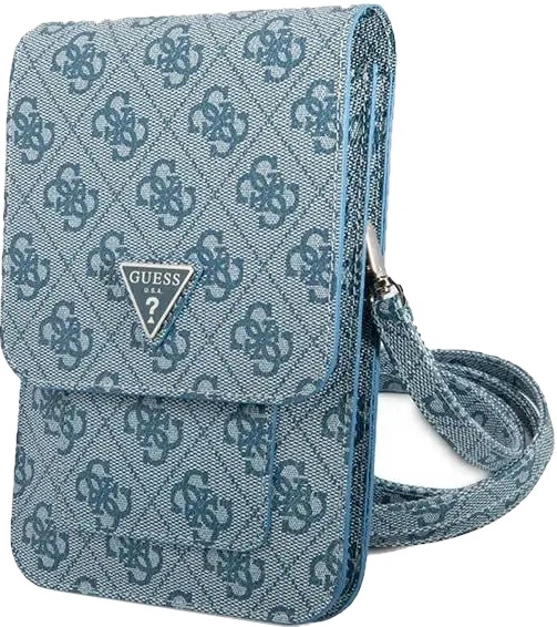 Чохол-сумка Guess 4G Metal Gold Logo Big Blue (3666339050559) - зображення 2