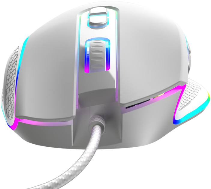 Mysz Modecom Volcano Veles RGB USB White (M-MC-VELES-200) - obraz 10