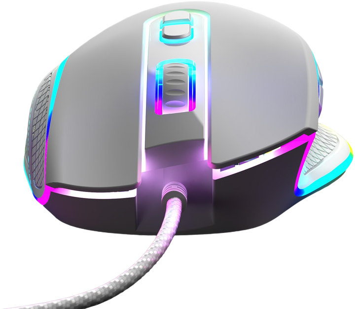 Mysz Modecom Volcano Veles RGB USB White (M-MC-VELES-200) - obraz 13