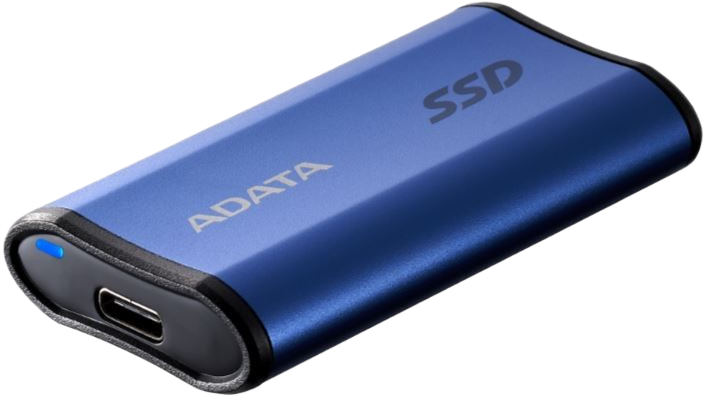 SSD диск ADATA Elite SE880 1TB USB 3.2 Gen2x2 Type-C 3D NAND (QLC) Blue (AELI-SE880-1TCBU) - зображення 2