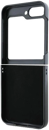 Панель Guess Leather 4G Metal Logo для Samsung Galaxy Z Flip 6 Black (3666339313128) - зображення 2