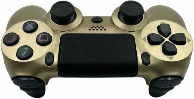 Бездротовий геймпад GameBox P4 Wireless for Play Station 4 / PC / TV / TV Box Gold (4751048110652) - зображення 2