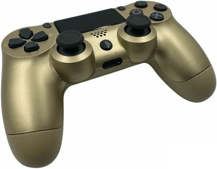 Бездротовий геймпад GameBox P4 Wireless for Play Station 4 / PC / TV / TV Box Gold (4751048110652) - зображення 3