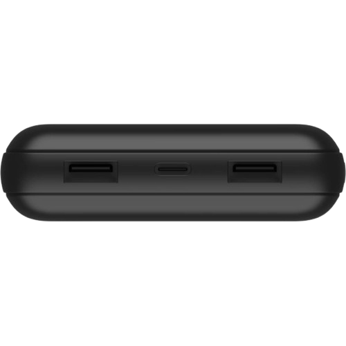Повербанк Belkin 20000 мАг Li-pol 15 Вт 2хUSB-A/USB-C світлодіодна індикація Чорний - зображення 3
