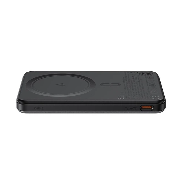 УМБ Acefast PD magnetic fast charging power bank with cable M30 5000mAh |2Type-C, 20W/3A, PD/QC| Black - Фото 4 УМБ Acefast PD magnetic fast charging power bank with cable M30 5000mAh |2Type-C, 20W/3A, PD/QC| Black - зображення 4