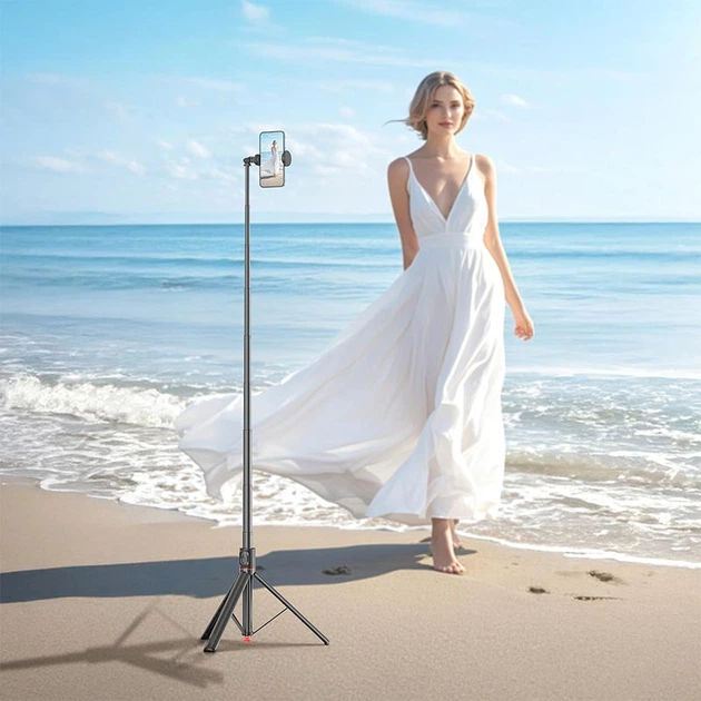 Селфі-монопод ACEFAST selfie stick with automatic tripod E31 |1.71m, 4.7-6.9"| Black - Фото 13 Селфі-монопод ACEFAST selfie stick with automatic tripod E31 |1.71m, 4.7-6.9"| Black - зображення 13