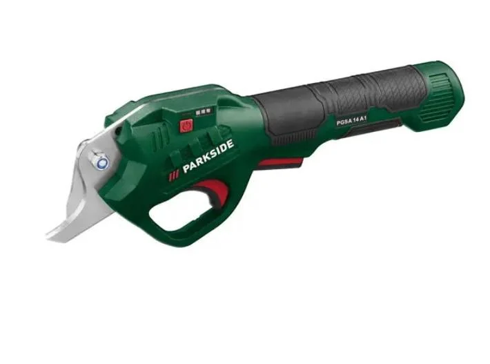 Секатор аккумуляторный Parkside PGSA 14 A1 4 V пластик/нержавеющая сталь Зеленый - изображение 2
