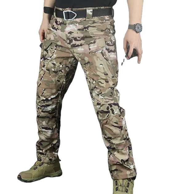Костюм мультикам розмір XXXL утеплений Shark Skin Soft Shell Multicam з водовідштовхувальним ефектом - зображення 8