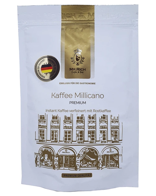 Кофе растворимый Mr.Rich Kaffee Millicano Premium 100г - Фото 1 Кофе растворимый Mr.Rich Kaffee Millicano Premium 100г - изображение 1