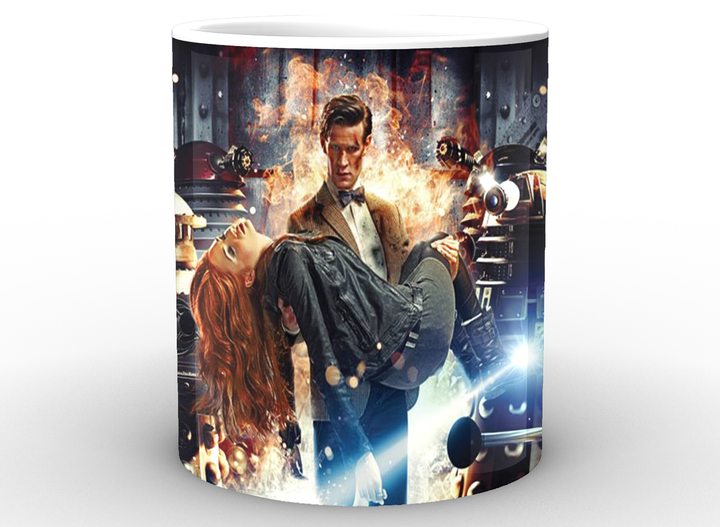 Кружка GeekLand белая Доктор Кто Doctor Who Доктор кто спасение DW.02.049 - изображение 3