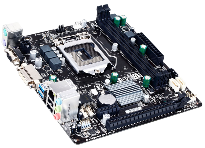 Материнська плата Gigabyte GA-H81M-S2V LGA 1150 (GA-H81M-S2V) Б/В - зображення 3