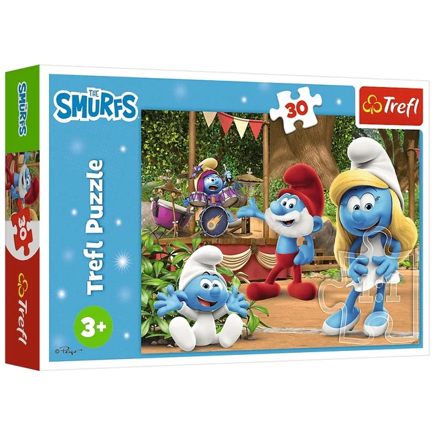 Пазл Trefl The Smurfs Смурфет и Смурфики 30 элементов (5900511183122) - Фото 1 Пазл Trefl The Smurfs Смурфет и Смурфики 30 элементов (5900511183122) - изображение 1