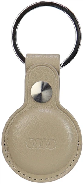Чохол-брелок Audi для Apple AirTag Beige (6955250228015) - зображення 2