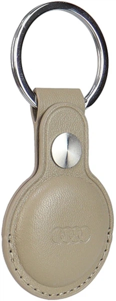 Чохол-брелок Audi для Apple AirTag Beige (6955250228015) - зображення 4