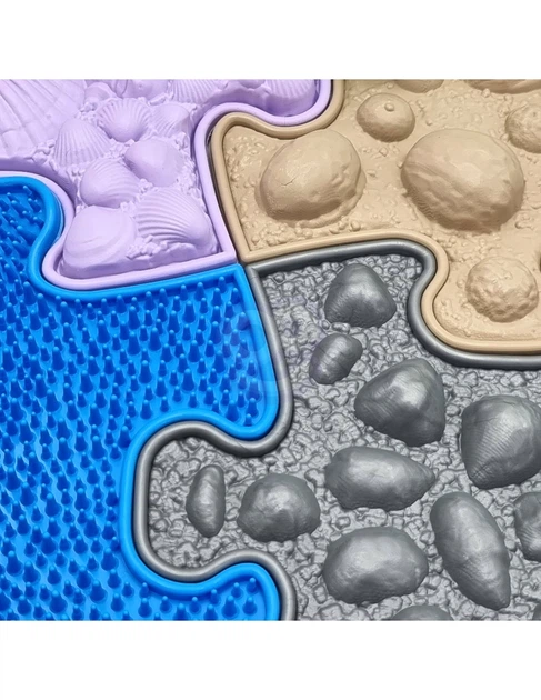 Mata sensoryczna Woopie Ortopedyczna Puzzle 8 elementów (716053830173) - obraz 4