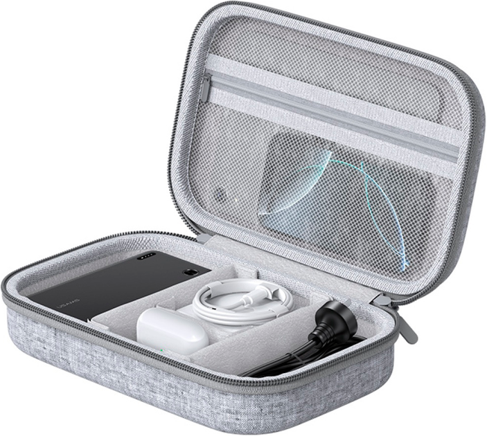 Сумка для аксесуарів USAMS JX Series Grey (6958444995298) - зображення 3