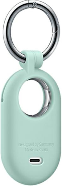 Чохол-брелок Samsung Silicone для Galaxy SmartTag2 Mint Green (8806095291802) - зображення 3