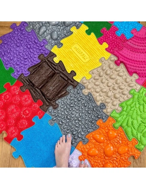 Mata sensoryczna Woopie Ortopedyczna Puzzle 30 elementów (716053832801) - obraz 2