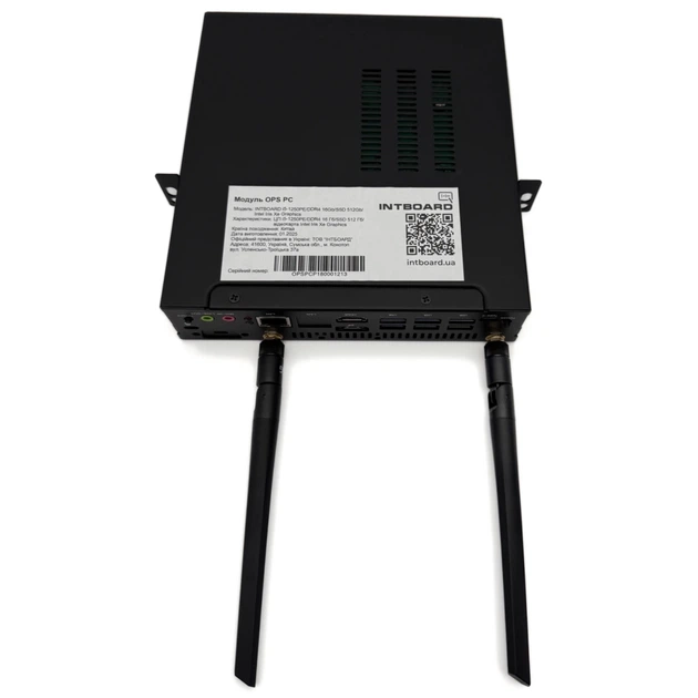 Компьютер Intboard OPS PC і5-1250PE/DDR4 16Gb/SSD 512Gb/Intel Iris Xe Graphics (10738009) - Фото 2 Компьютер Intboard OPS PC і5-1250PE/DDR4 16Gb/SSD 512Gb/Intel Iris Xe Graphics (10738009) - изображение 2