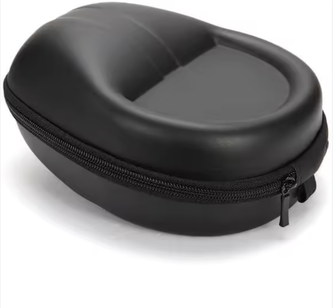 Защитный кейс сумка чехол футляр для наушников Audio-Technica ATH-M20x, M30x, M40x, M50, M50x, M70x, MSR7, MSR7BK, DSR7BT, ESW9, ESW10 black - Фото 5 Защитный кейс сумка чехол футляр для наушников Audio-Technica ATH-M20x, M30x, M40x, M50, M50x, M70x, MSR7, MSR7BK, DSR7BT, ESW9, ESW10 black - изображение 5