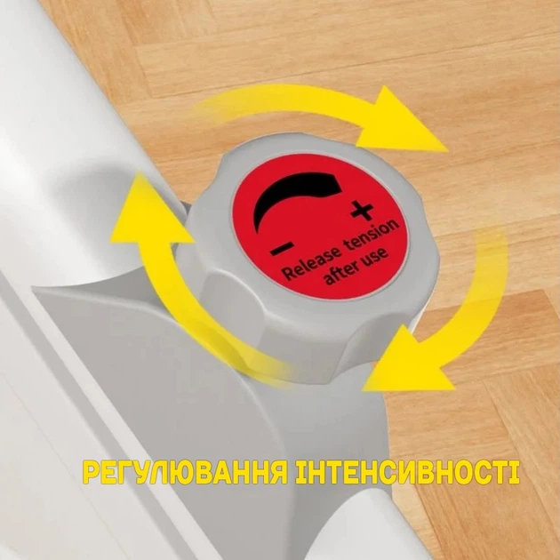 Велотренажер з дисплеєм EcoFit E-Q7A (спінбайк) механічний з регулюванням сидіння та керма Білий - зображення 6