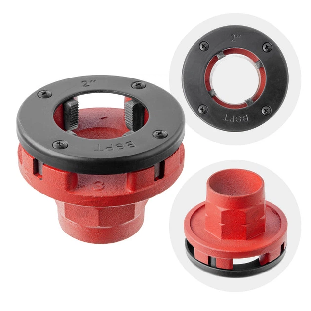 Набір плашок 2 шт для нарізання різьби 1 1/2"; 2" INTERTOOL SD-8002 - Фото 6 Набір плашок 2 шт для нарізання різьби 1 1/2"; 2" INTERTOOL SD-8002 - зображення 6