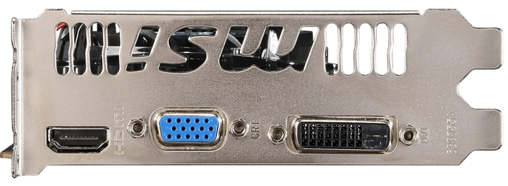 Відеокарта GeForce GT 730 2GB MSI (N730-2GD3V2) Б/В - изображение 3