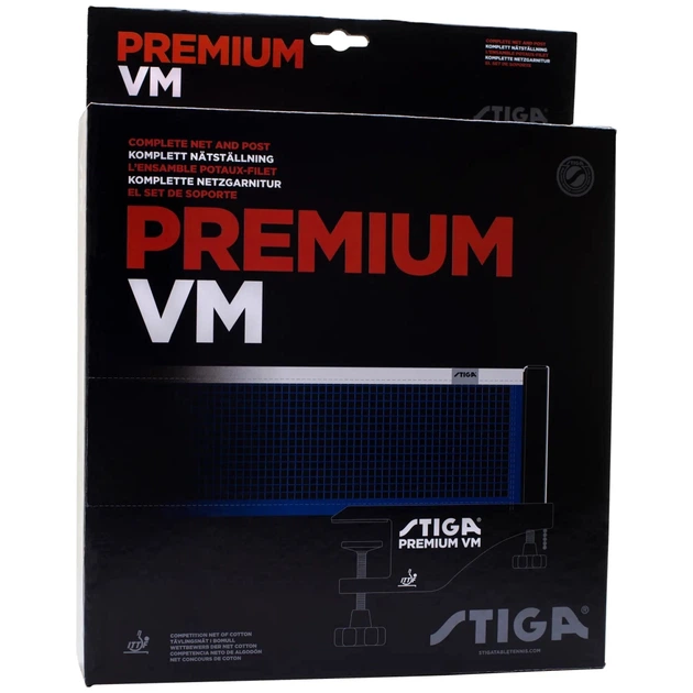 Сітка для настільного теніса Stiga Premium VM ITTF (639500) (931163) - Фото 2 Сітка для настільного теніса Stiga Premium VM ITTF (639500) (931163) - зображення 2