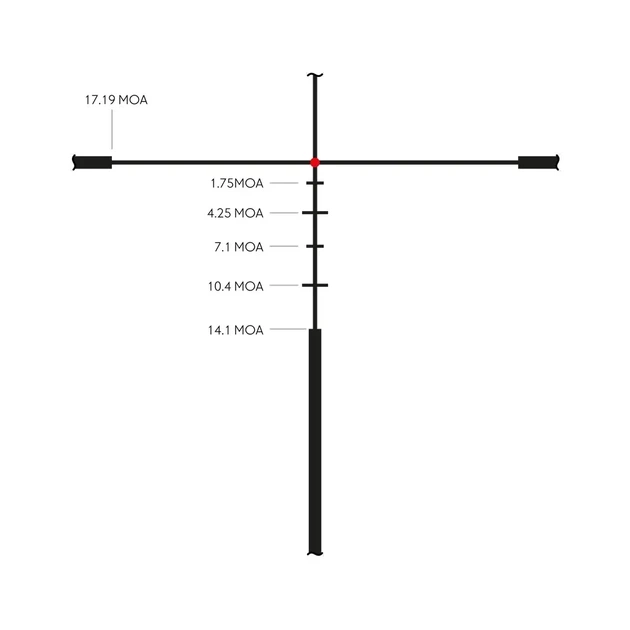 Оптичний приціл Hawke Endurance FD 1.7-10x44 сітка LR2 з підсвічуванням (16412) - зображення 5