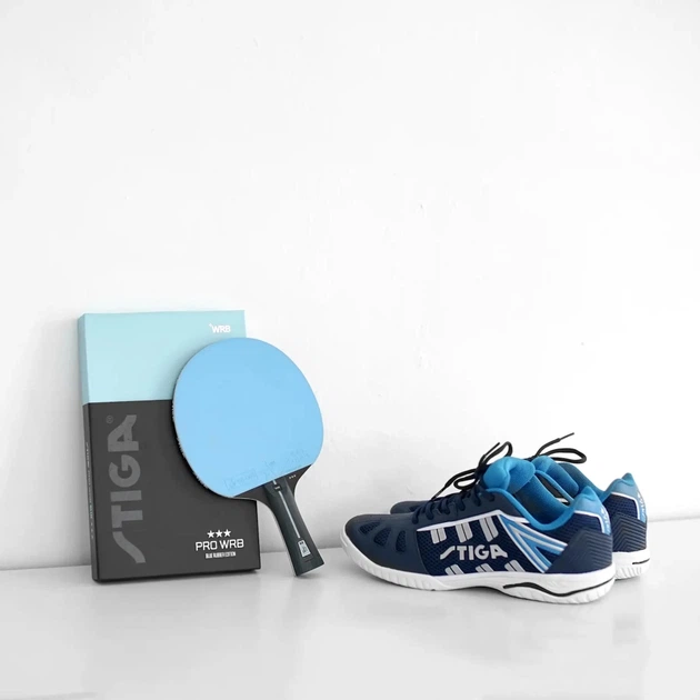 Ракетка для настільного тенісу Stiga Pro WRB Blue Edition 3 Star FL (1213-0006-01) (931185) - зображення 8