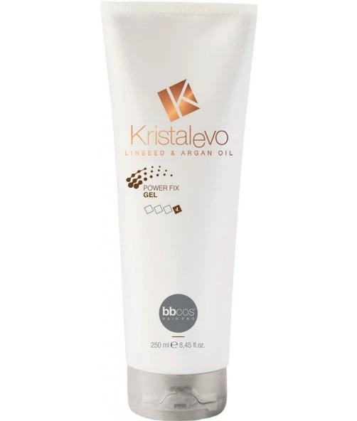 Гель для волос сильной фиксации BBcos Kristal Evo Power Fix Gel 250 мл, профессиональный стайлинг, сильная фиксация, длительный контроль и стойкая укладка - Фото 1 Гель для волос сильной фиксации BBcos Kristal Evo Power Fix Gel 250 мл, профессиональный стайлинг, сильная фиксация, длительный контроль и стойкая укладка - изображение 1
