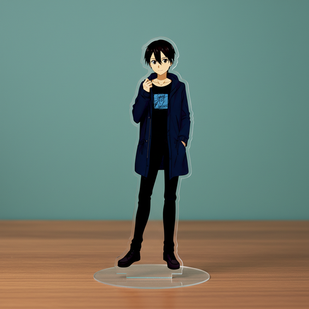 Акриловая фигурка Кирито Kirito Сворд Арт Онлайн Sword Art Online 150 x 50 мм - изображение 2