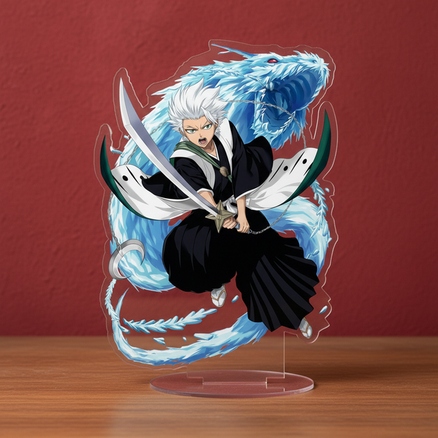 Акриловая фигурка Хицугая Тосиро Hitsugaya Toshiro Блич Bleach 150 x 50 мм - изображение 2