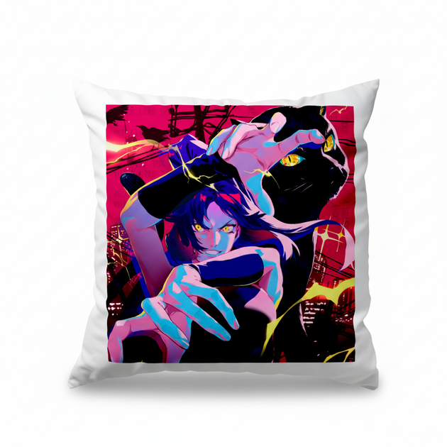 Подушка Шіхоін Йоруічі Shihoin Yoruichi Бліч Bleach 35x35 см - Фото 1 Подушка Шіхоін Йоруічі Shihoin Yoruichi Бліч Bleach 35x35 см - зображення 1