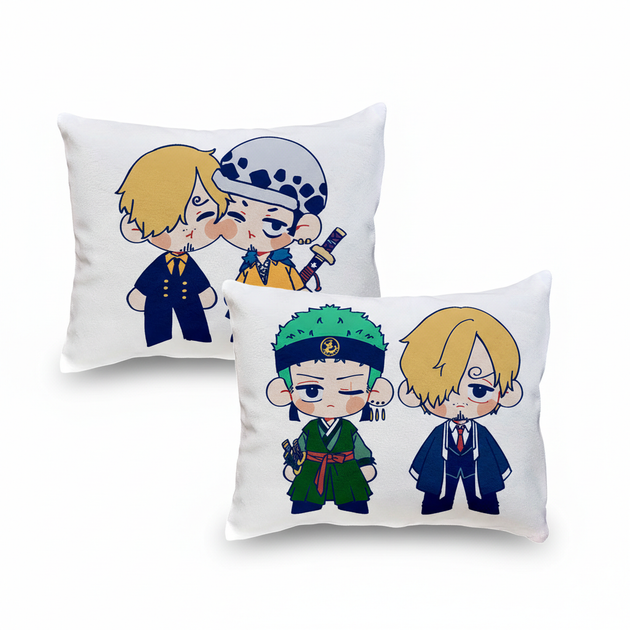Подушка Ван Пис One Piece 25x20 см - Фото 1 Подушка Ван Пис One Piece 25x20 см - изображение 1